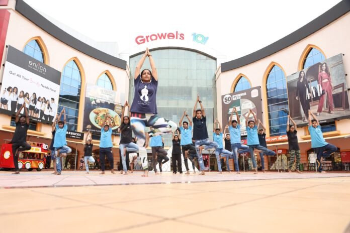 Yoga day Growel’s 1O1 Mall