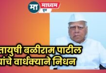 शतायुषी बळीराम पाटील यांचे वार्धक्याने निधन