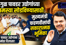 गुळ पावडर उद्योगांच्या समस्या सोडविण्यासाठी मुख्यमंत्री फडणवीसांची सकारात्मक भूमिका